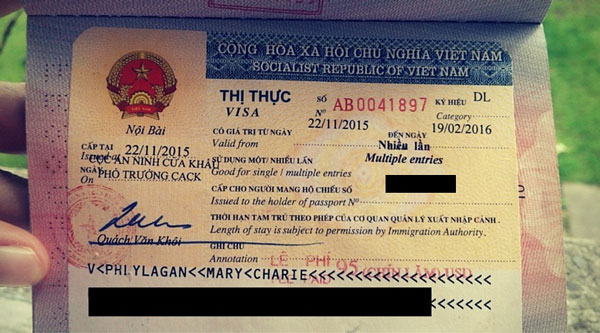 Visa nhập cảnh Việt Nam cho người nước ngoài Visa nhập cảnh Việt Nam cho người nước ngoài