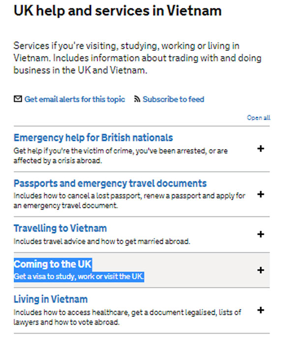 Kéo chuột về cuối trang và chọn mục 