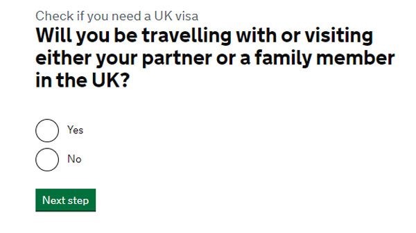 Bạn có đi cùng gia đình hay đối tác ở Anh không?